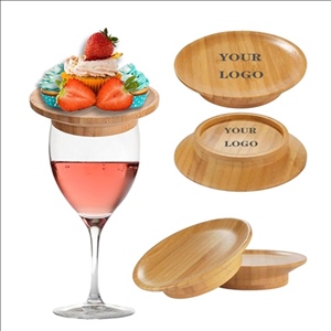 Multifunctional Bamboo Coaster Lids